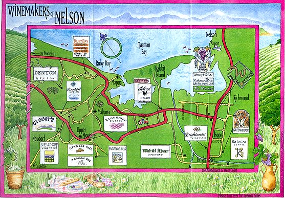 Nelson Wineries and Wine Trails